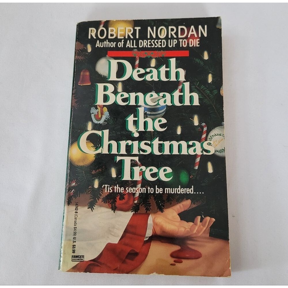 Death Beneath the Christmas Tree by Robert Nordan - Mystery Paperback Book
